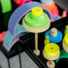Grimm's Conical Tower Neon Green | Conscious Craft